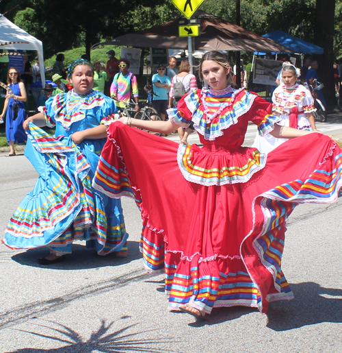 Mexican Cultural Garden in Parade of Flags 2022